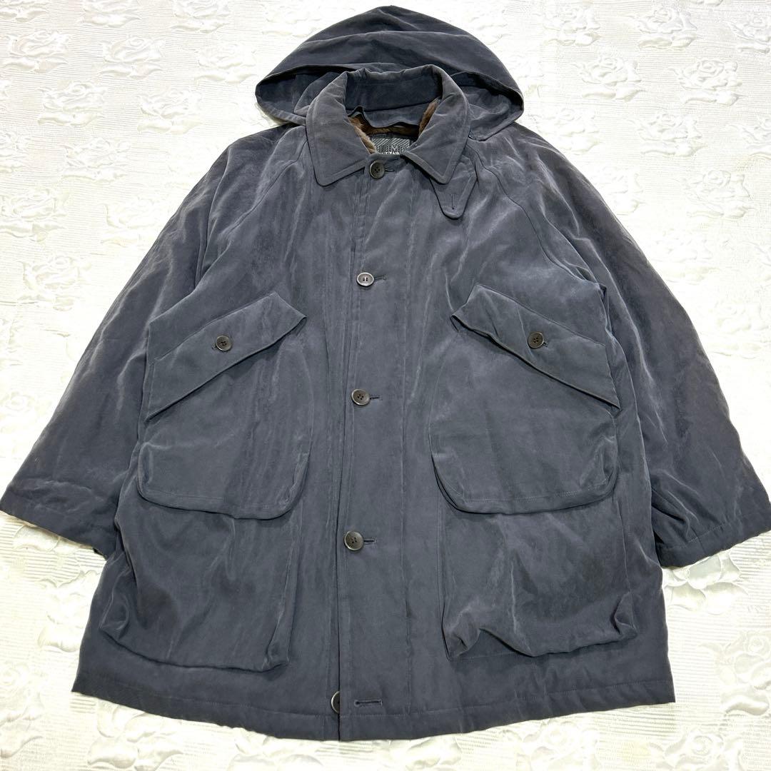 【未使用品】RIZZARE UOMO 毛皮ラビットファーライナー付 モッズコート