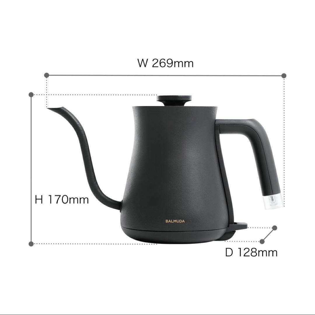 【値下げ 新品未使用】BALMUDA The Pot 600ml 電気ケトル