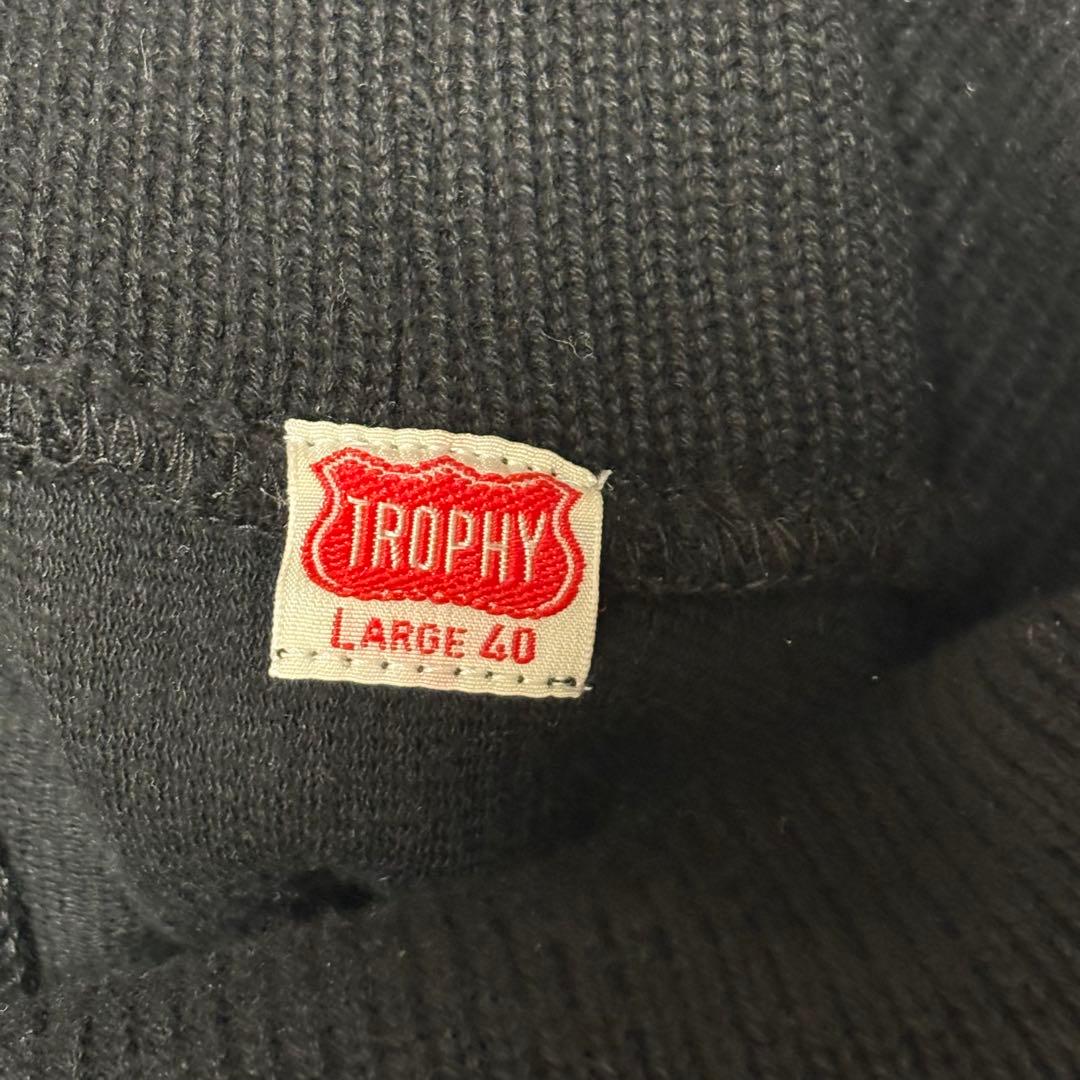 トロフィークロージング ハイネックニット Naval 黒L