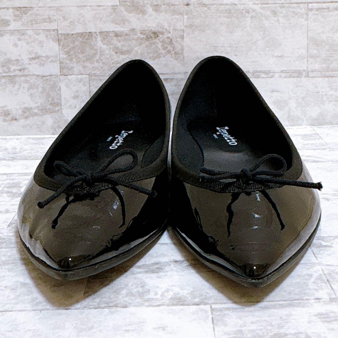 美品✨レペット JUNON バレエシューズ ラバーソール 裏張不要 25cm 黒