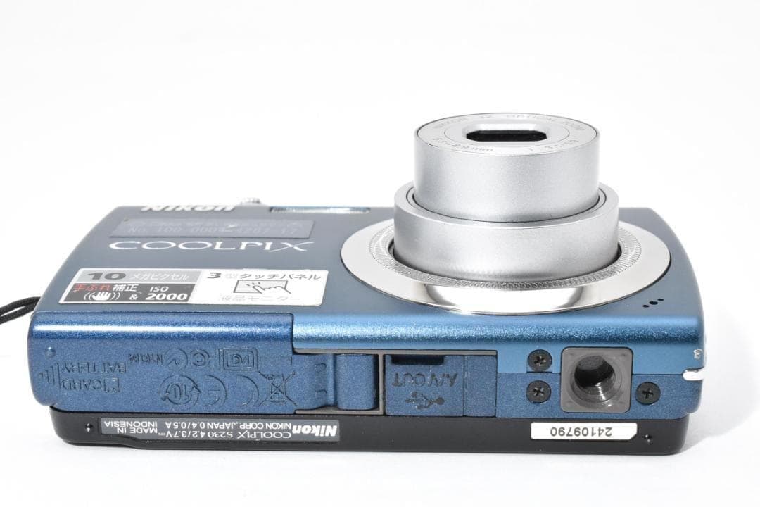 ニコン　Nikon COOLPIX S230 ブルー 《元箱付属・動作確認済み》