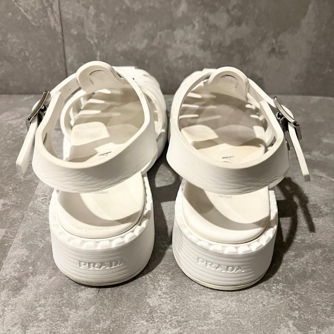 ⭐️美品⭐️ プラダ トライアングルロゴ ラバー フィッシャーマンサンダル