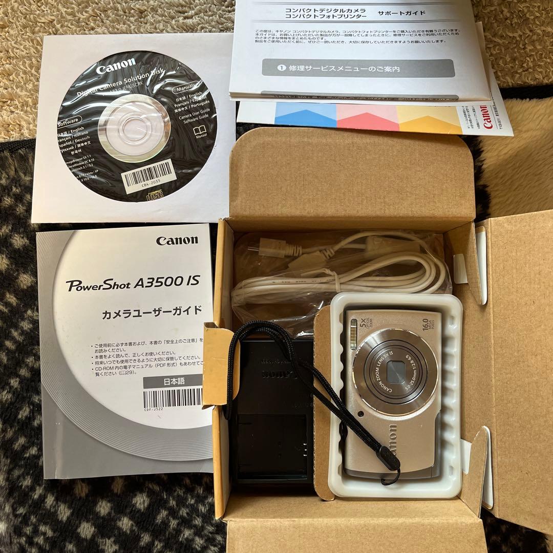 1/4まで Canon PowerShot A3500 IS 新品＋Nikon