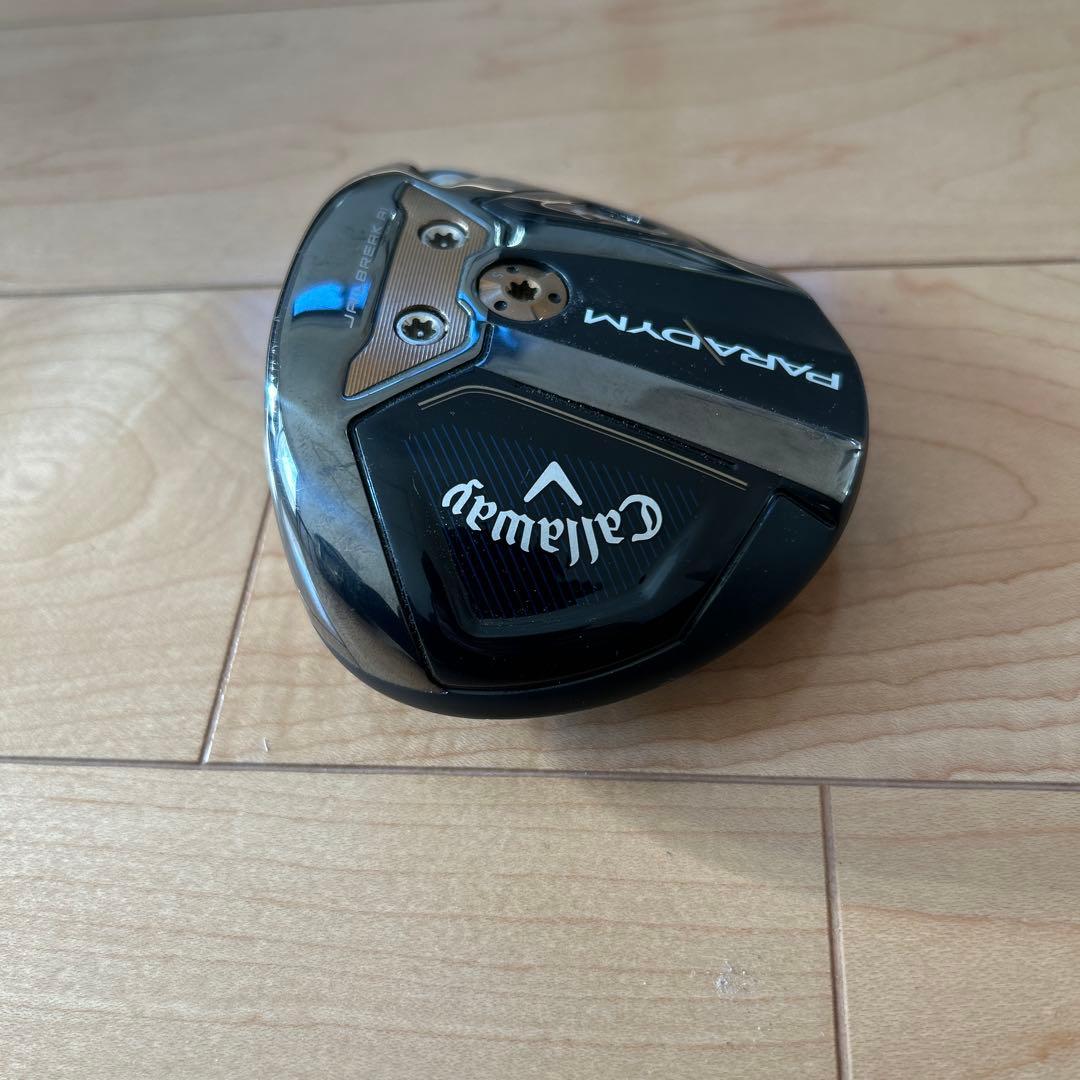 パラダイムトリプルダイヤ3W ヘッドのみ　ヘッドカバー付き