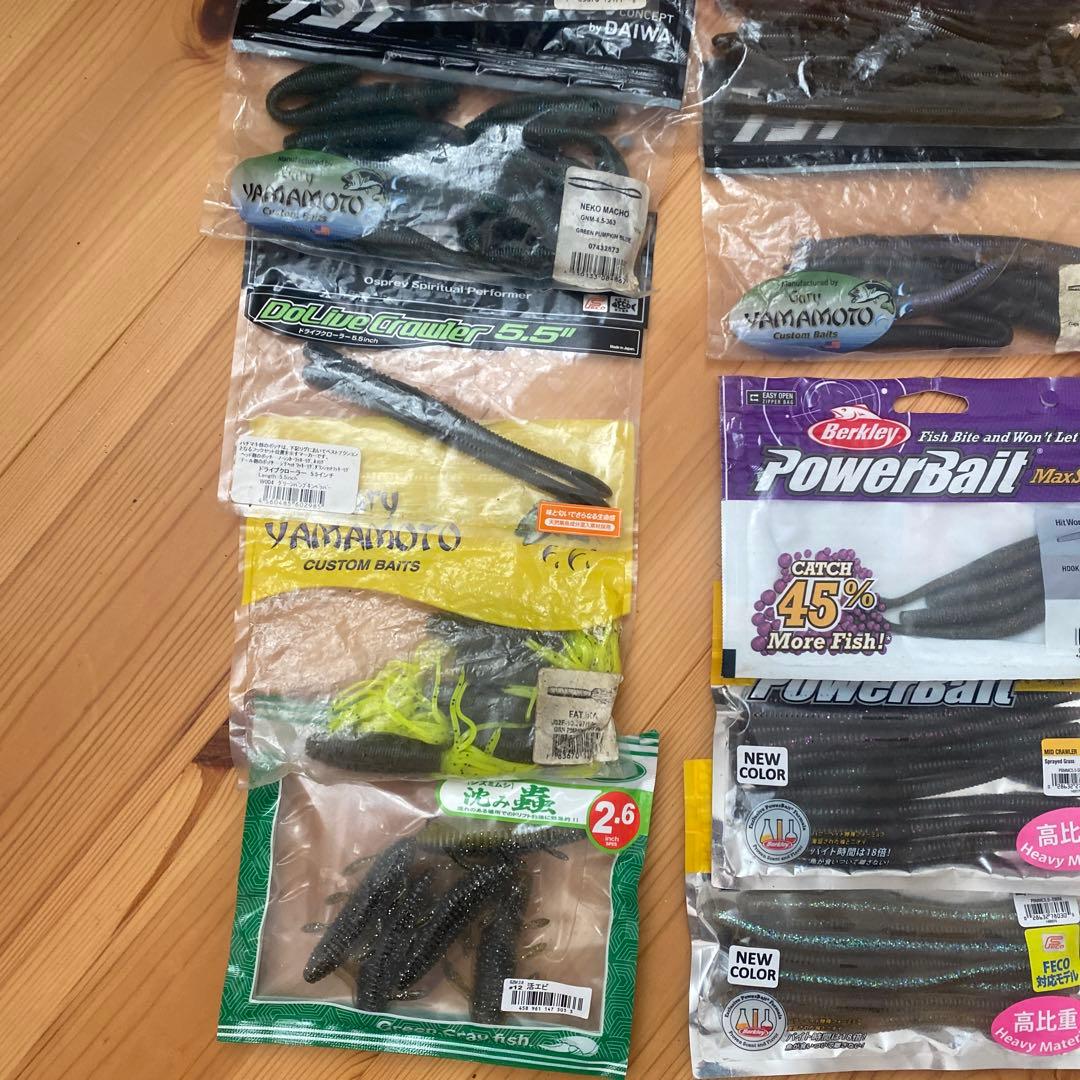 バス釣り　ワーム&ルアー　セット