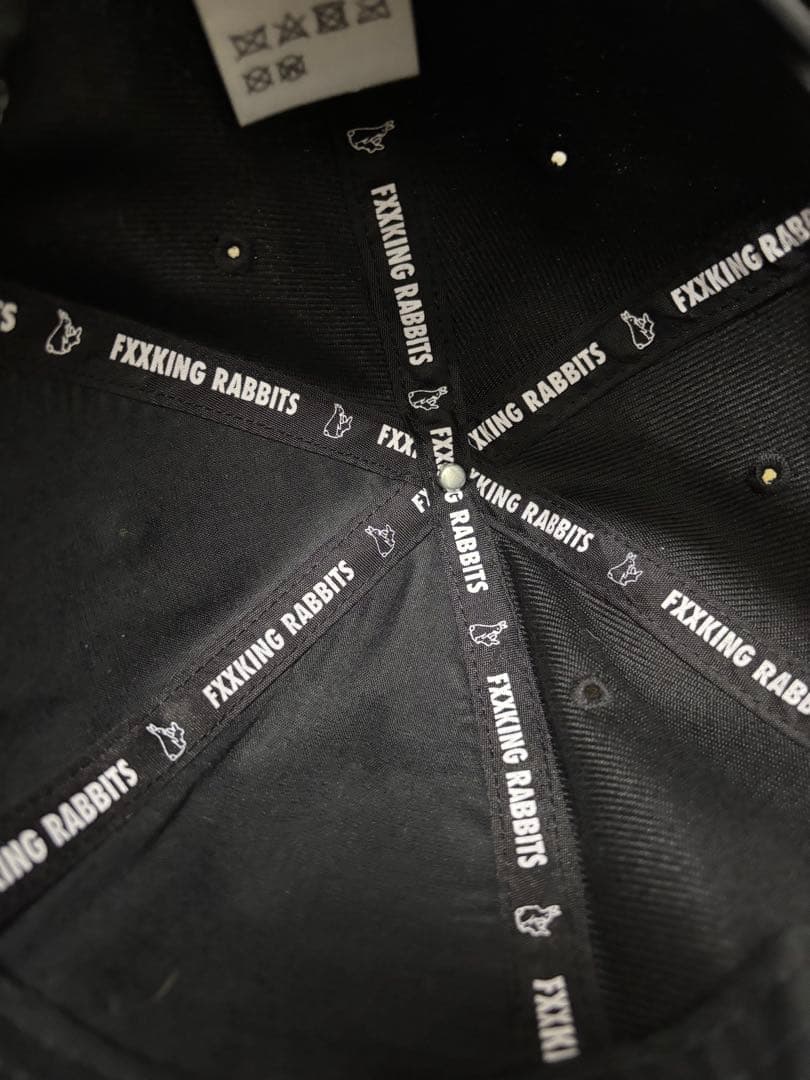 FR2 月桃 ラインストーン キャップ 沖縄 限定 CAP 黒