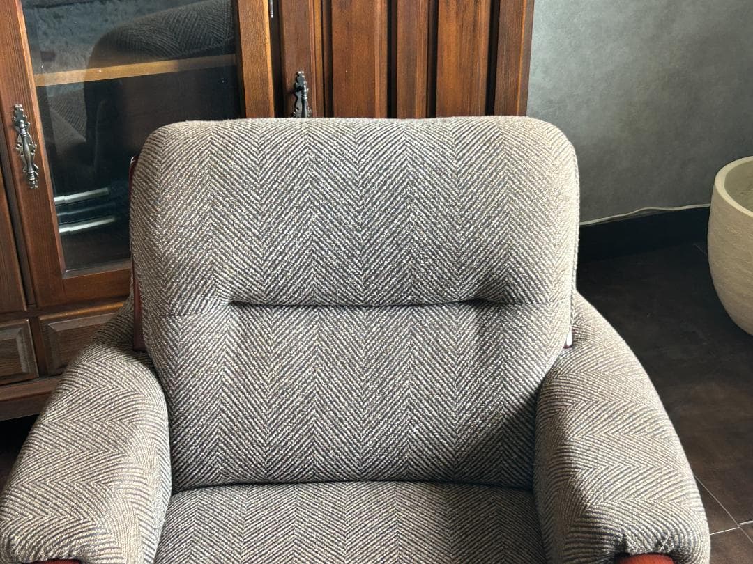 レトロ　ヴィンテージ　ミッドセンチュリー　一人用　アームソファ　2脚 IR