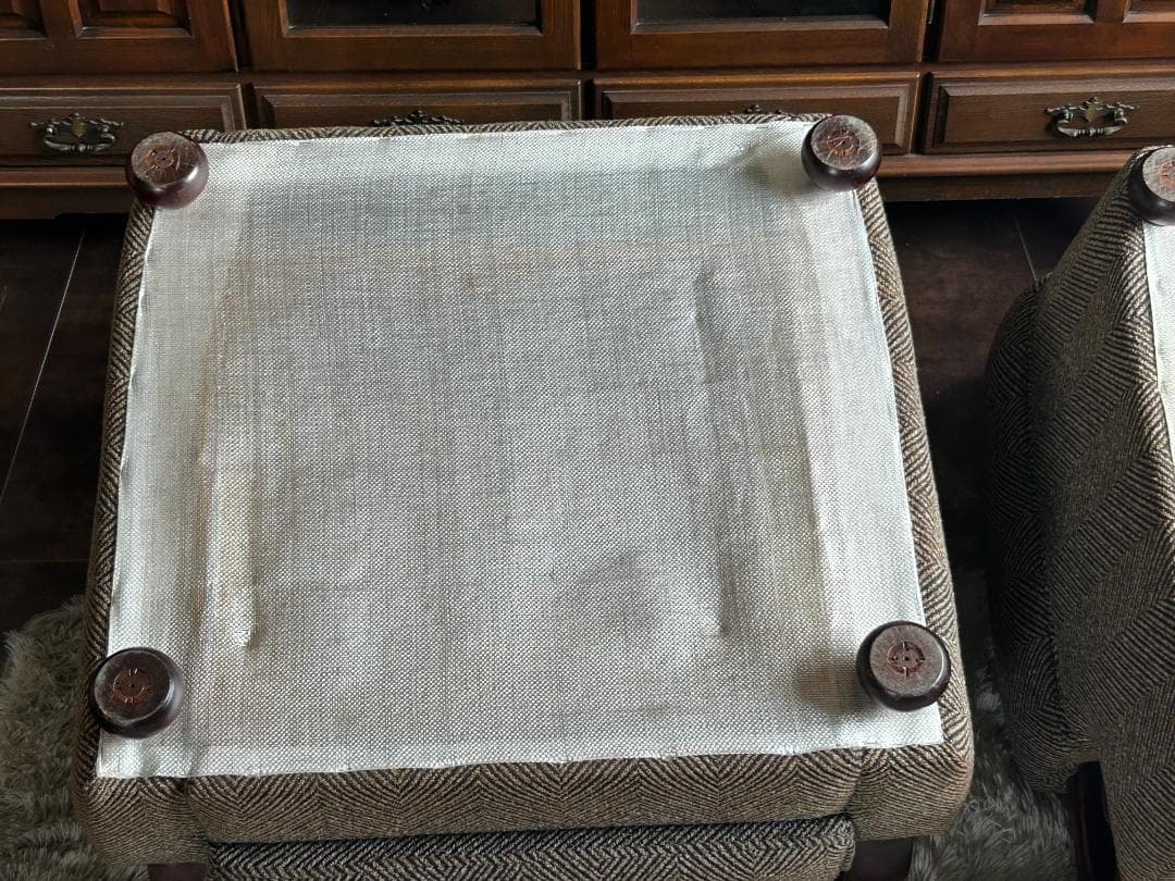 レトロ　ヴィンテージ　ミッドセンチュリー　一人用　アームソファ　2脚 IR