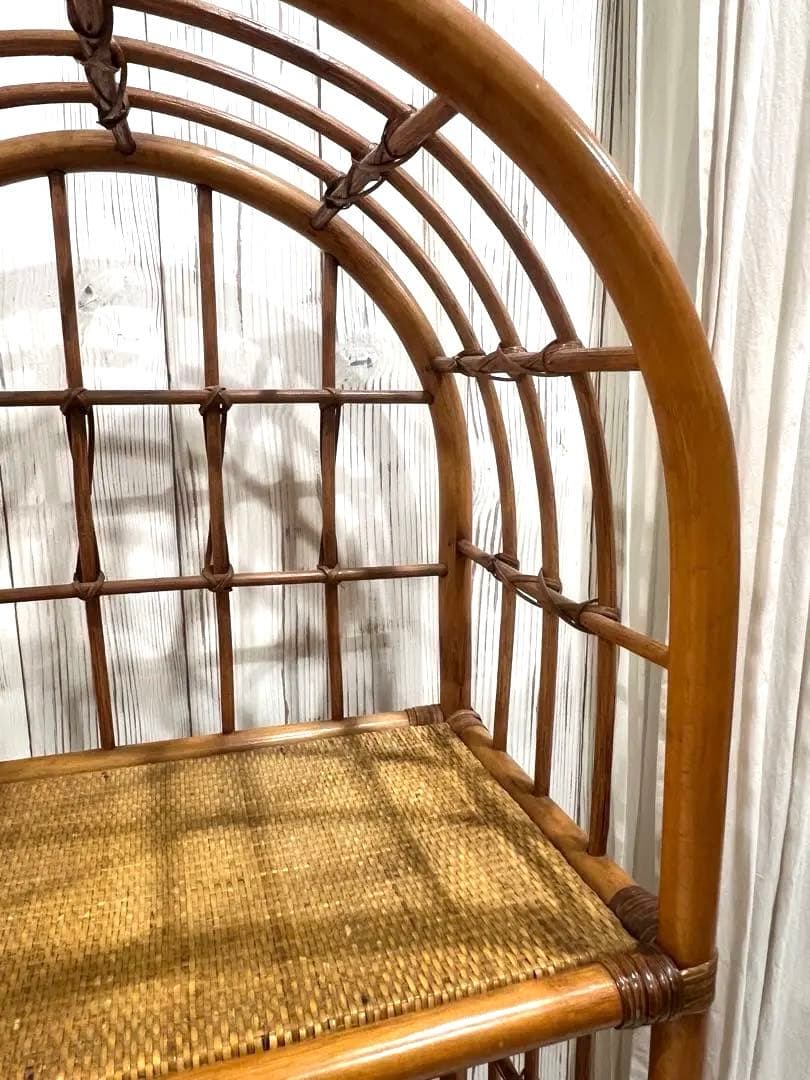 アーチ型ラタン チェスト 籐チェスト 籐タンス 収納棚