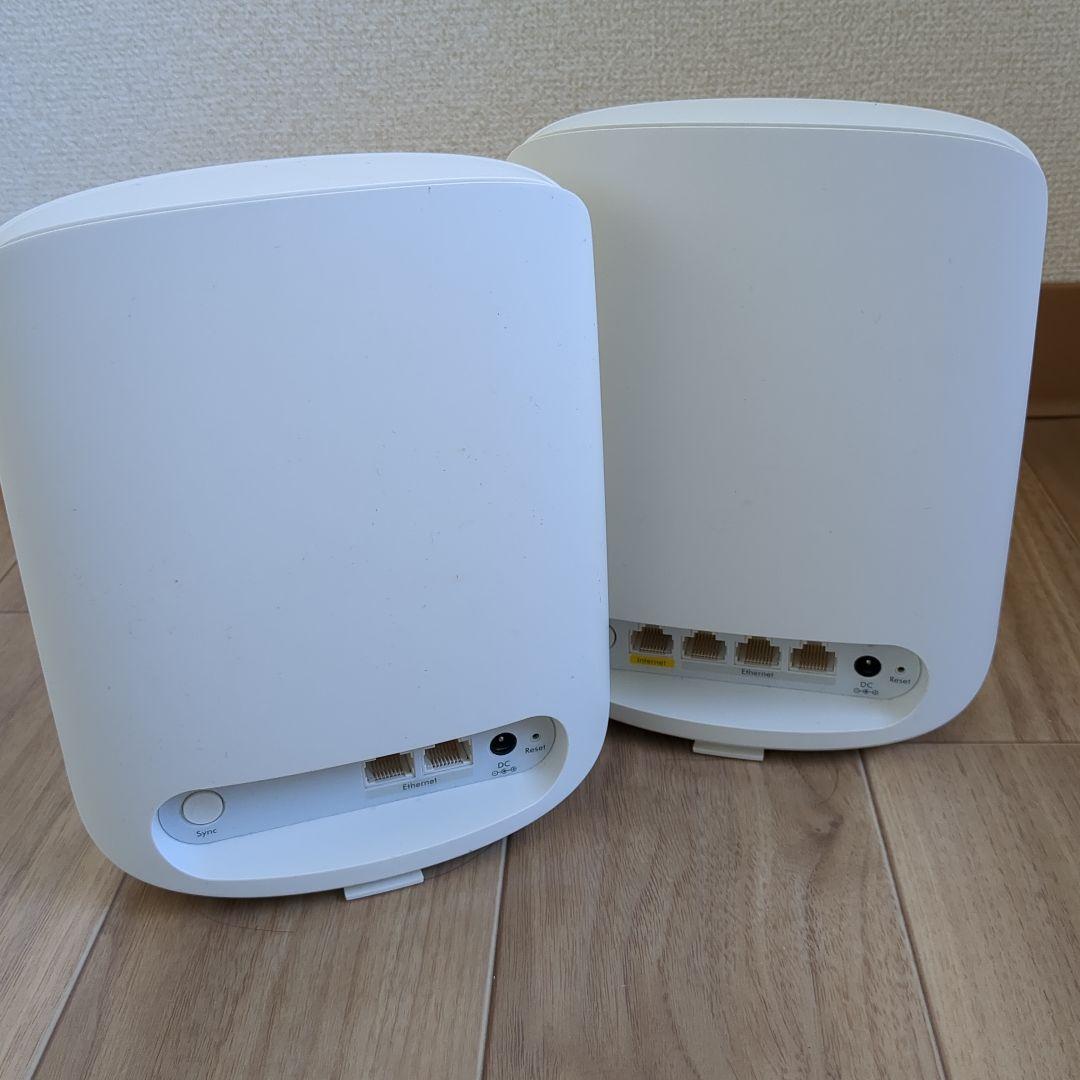 【動作確認済】NETGEAR OrbiメッシュWiFi6 Micro 2台セット
