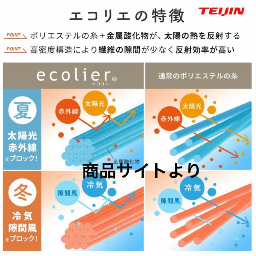 【プライバシーレースカーテン】エコプレミアム / 青系