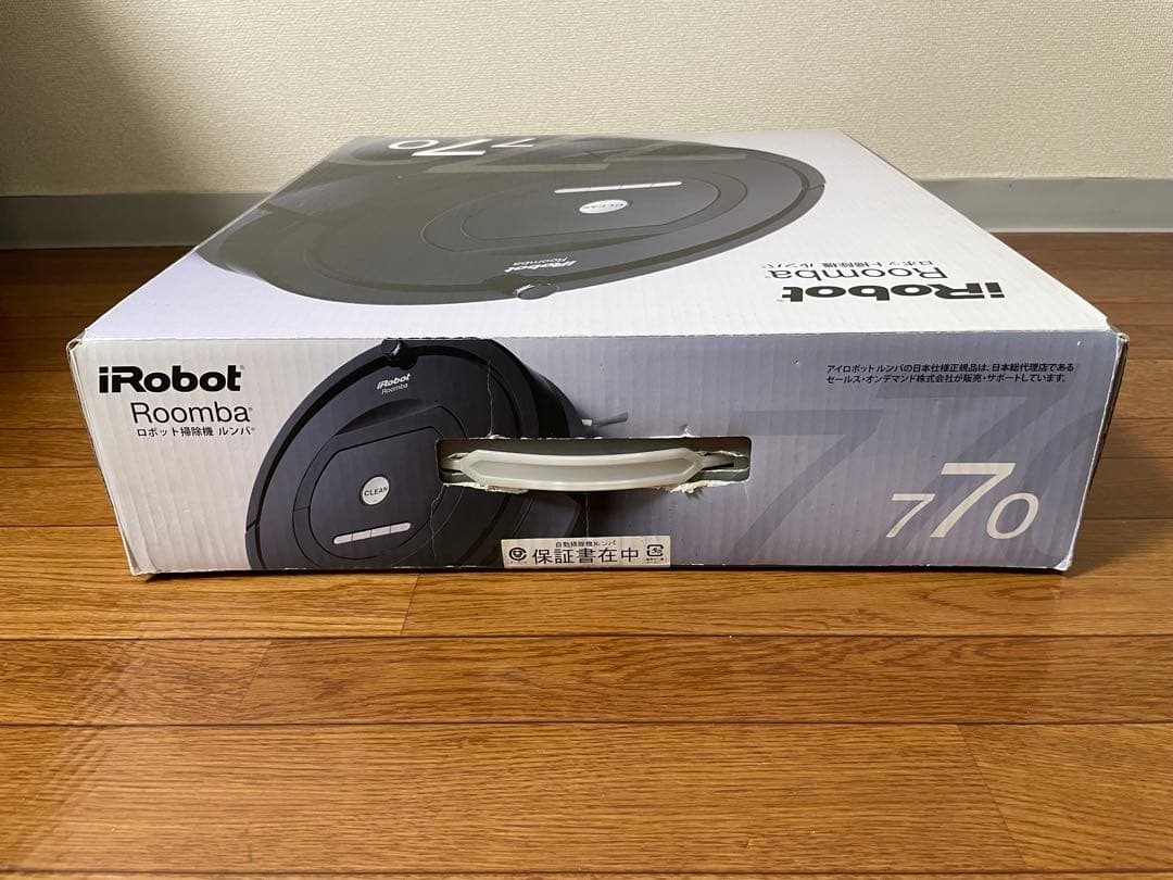 Roomba(ルンバ) 770 (難あり)+新品純正バッテリー