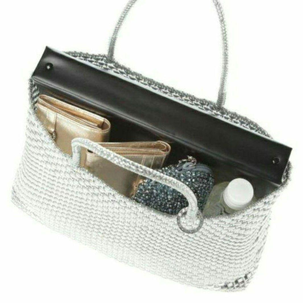 アンテプリマ イントレッチオ 横長 マットカーキ ワイヤーバッグ A4