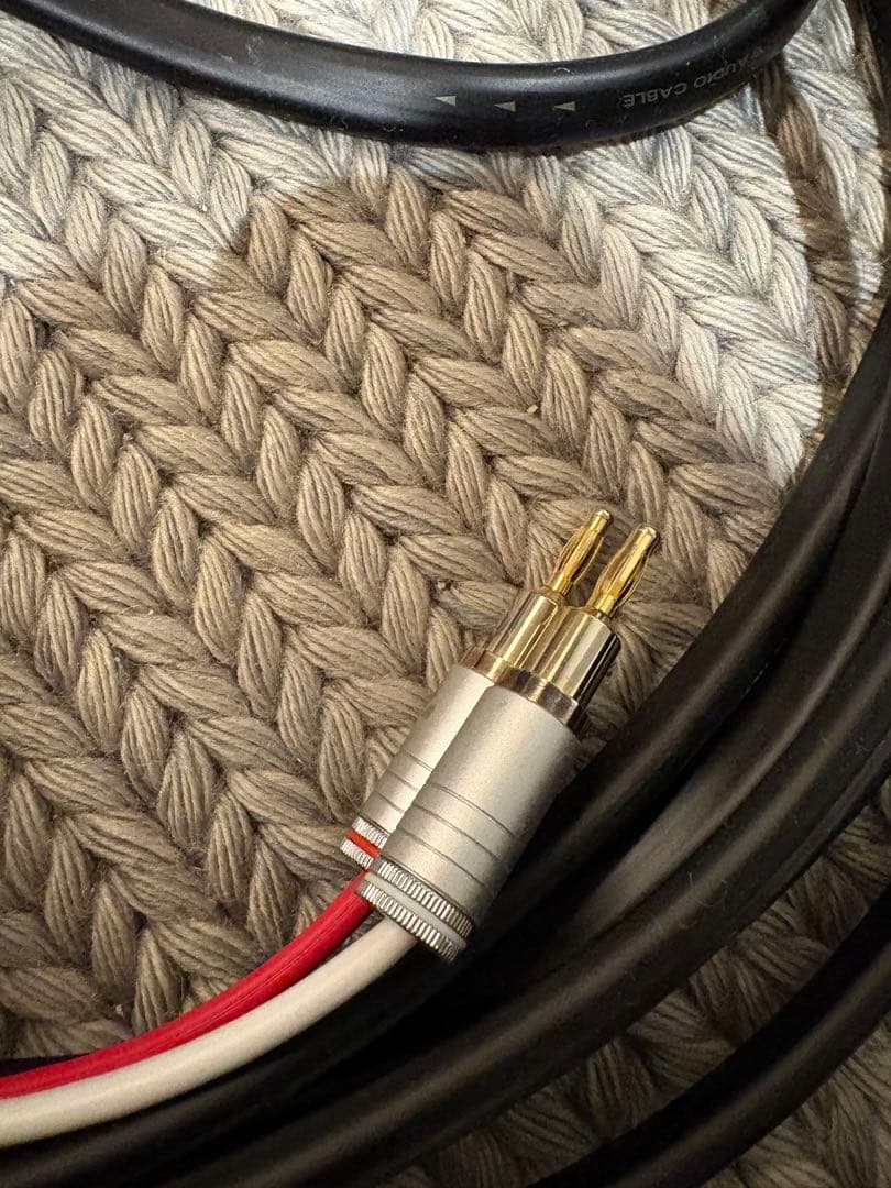 ラックスマン　JPS-100 5m✖️2本 JPB-10バナナ端子✖️4