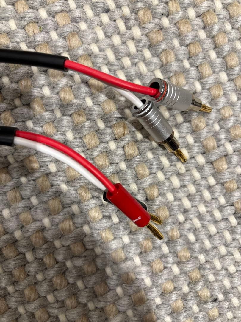 ラックスマン　JPS-100 5m✖️2本 JPB-10バナナ端子✖️4