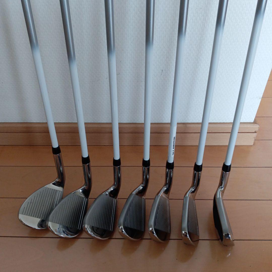 レディース キャロウェイ ローグST MAX OS アイアン 7本 6-SW