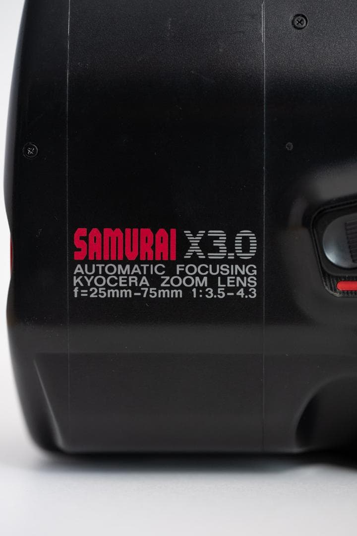 Kyocera Samurai X3.0 フィルムカメラ