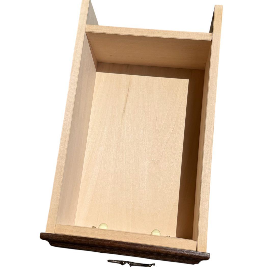 HR661 【 希少 QUEENS LIFE】 domani カリモク片袖デスク