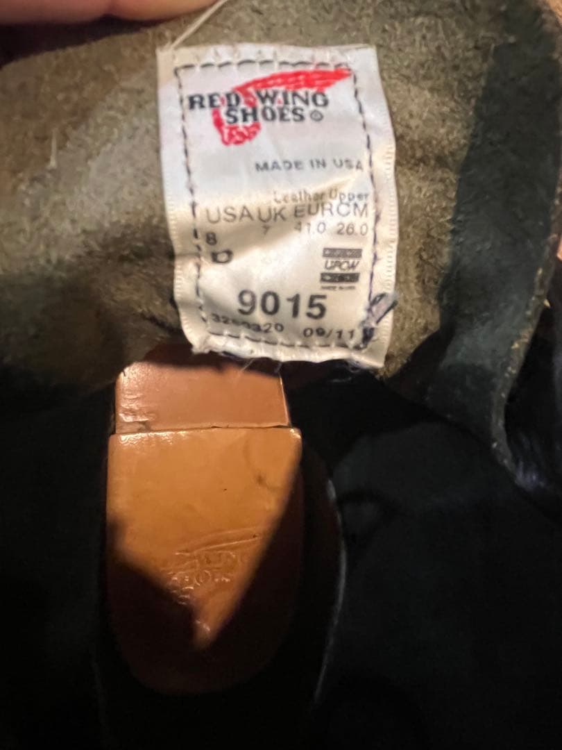 レッドウィング9015 希少　廃盤