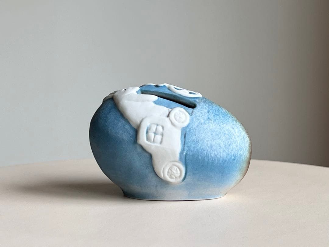 ウサギの貯金箱 ブルー エッグ ヘルヤ アラビア Arabia