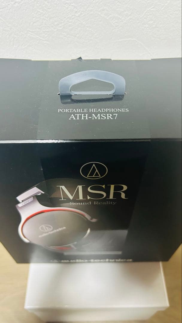 audio-technica 密閉型ポータブルヘッドホン　ATH-MSR7 GM