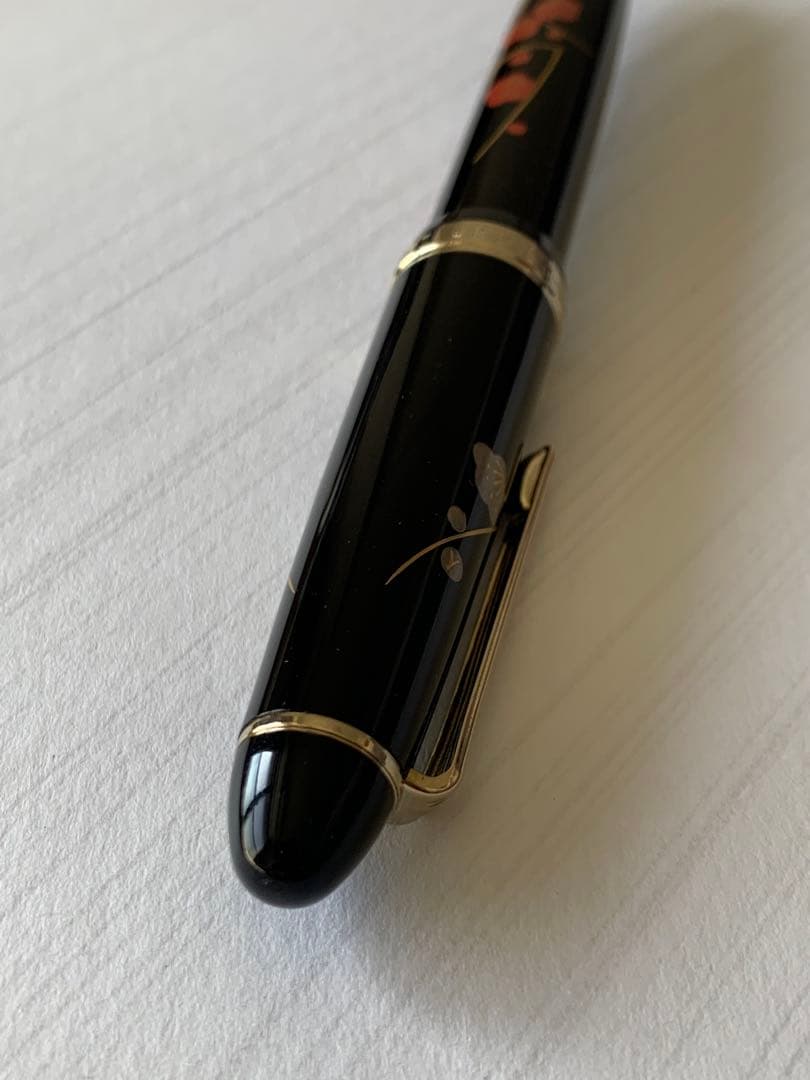 セーラー 香仙蒔絵 梅 万年筆 14K