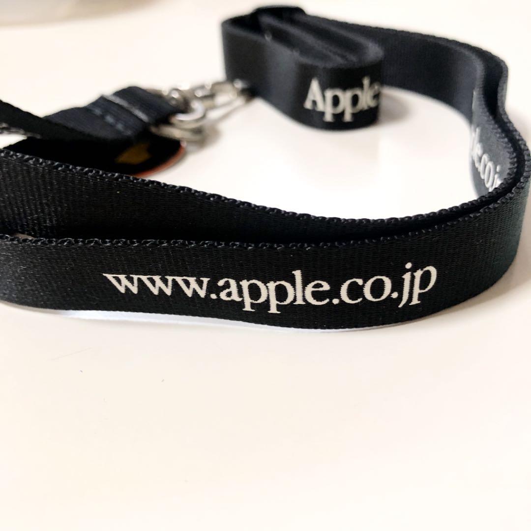 Apple ネックストラップ　りんごシールおまけ付き