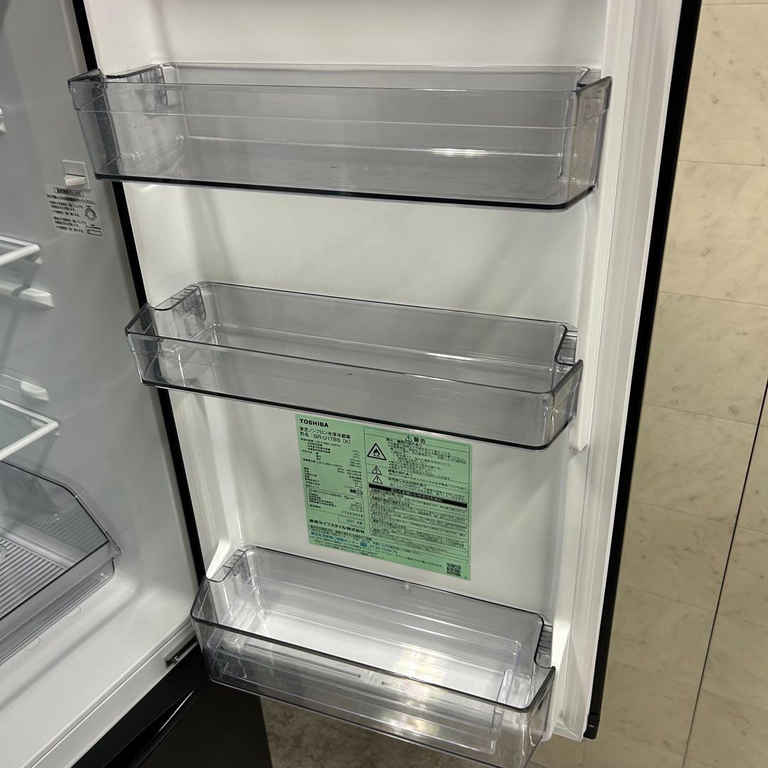 配送無料！東芝 GR-U17BS 21年製 170L 冷蔵庫 美品