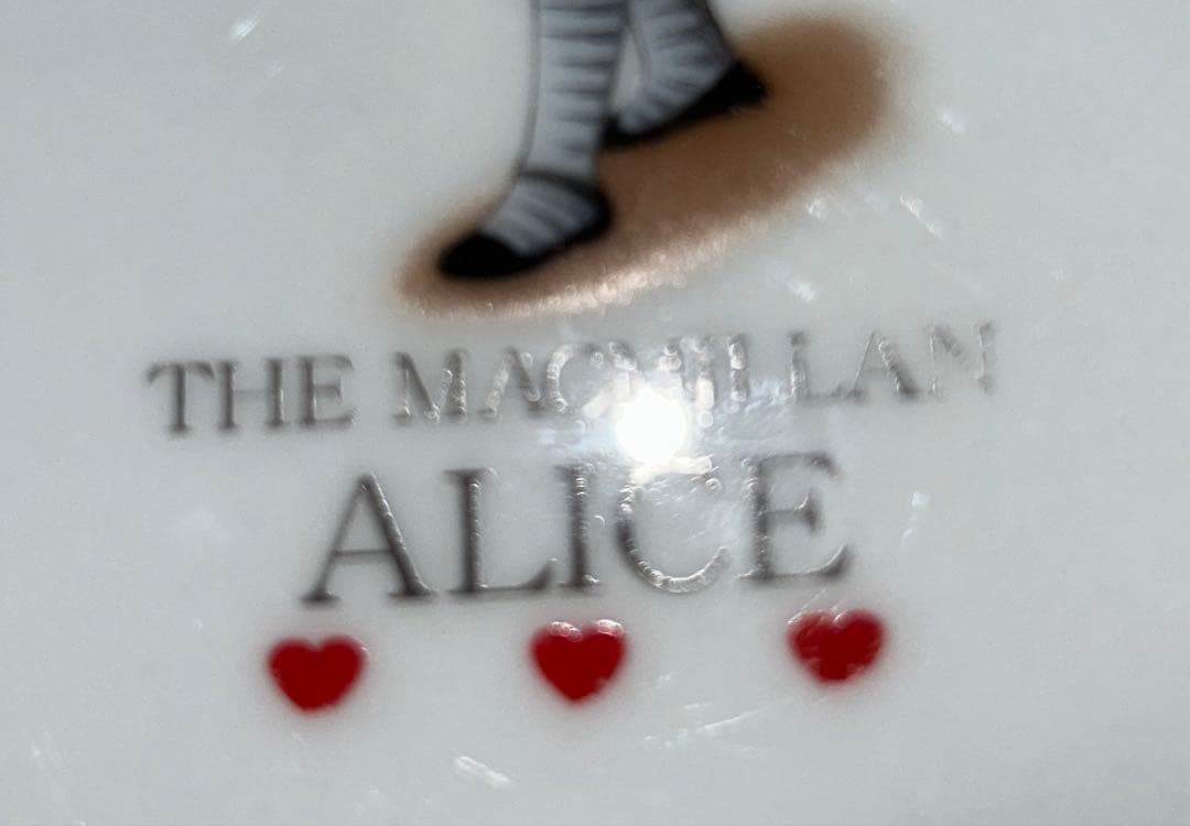 不思議の国のアリス皿&ラルフローレンカップ&サンピコソーサー&りんごガラスボウル