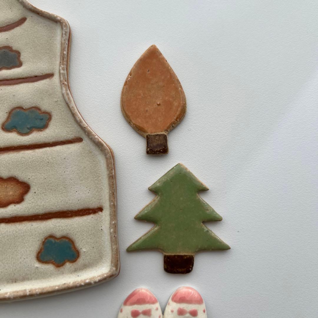 木村涼子　さん　洋服プレート　箸置き