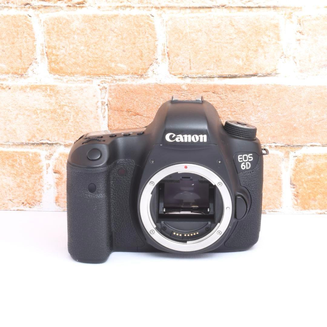 初めてのフルサイズに♡Canon EOS 6D♡一眼レフカメラ♡Wi-Fi転送