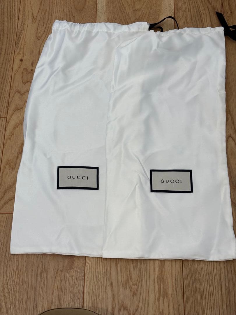 ✨新品未使用✨GUCCI ホースビットローファー 黒銀 10 2/1 28.5