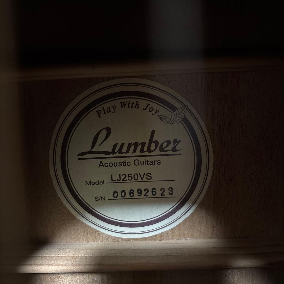 値下げ❗️Lumber LJ250VS 島村楽器　J45っぽい　比較的美品　新品弦