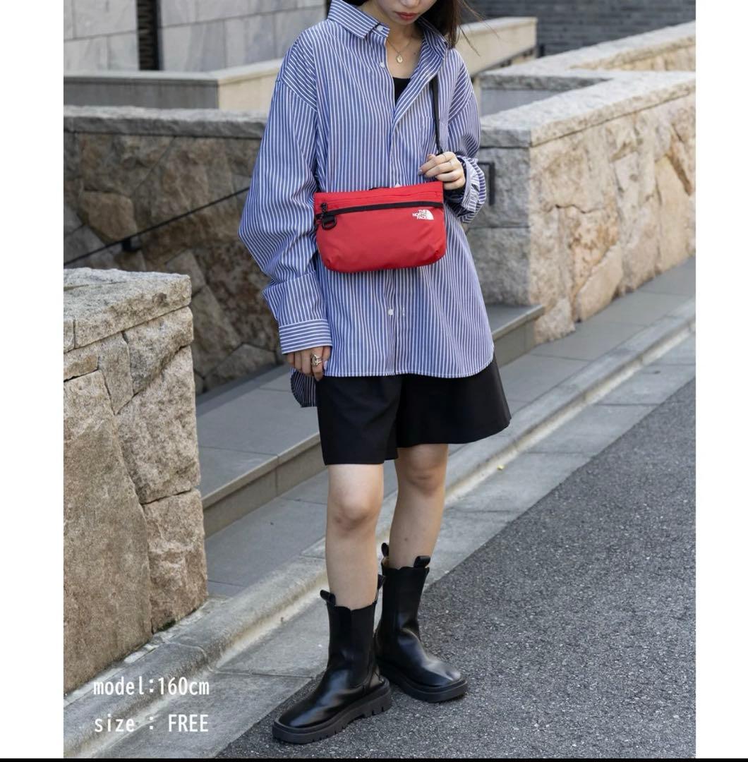 THE NORTH FACE ショルダーバッグ メッセンジャーバッグ レッド