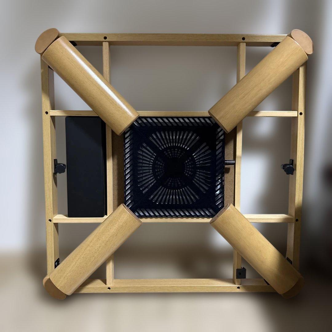 送料無料　ニトリ こたつテーブル 75×75 ナチュラル 正方形 木目調