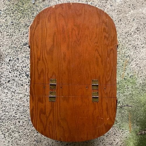 ビンテージ 60’s BURLINGTON社製 ピクニックバスケット USA製