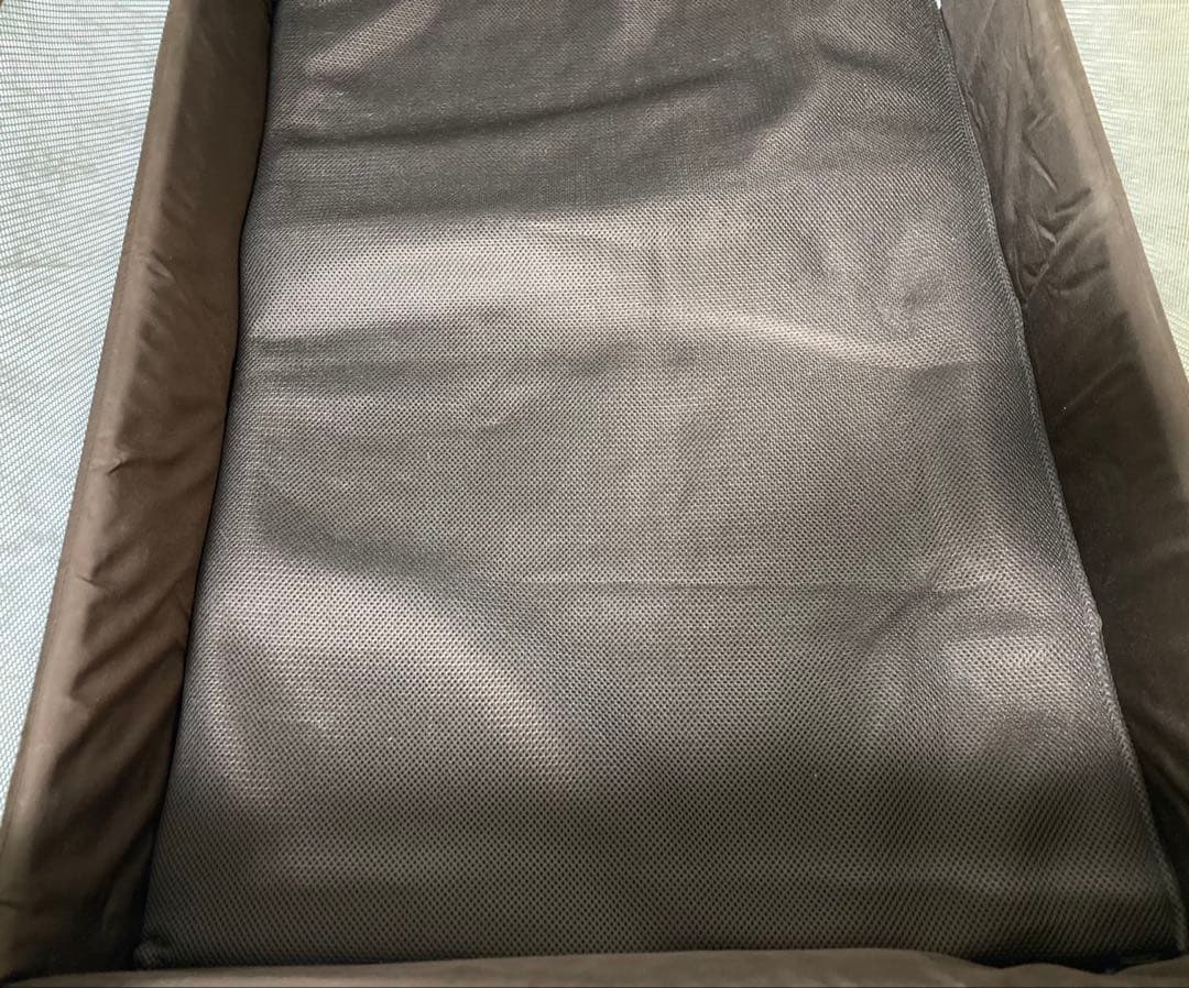 【送料込 美品】Aprica ココネルエアープラス ベビーベッド ブラウン