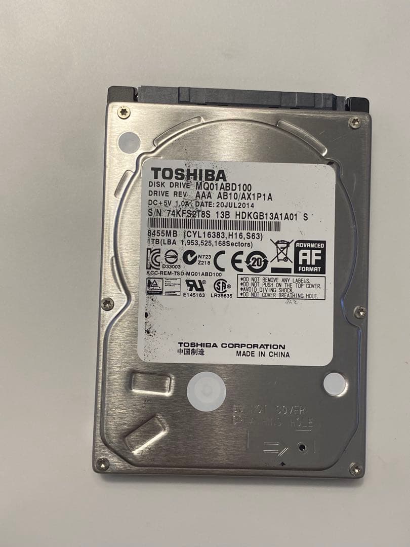 外付けハードディスク・ドライブ WD Black 1TB HDD 6Gb/s mix 13TB (1TBx13)