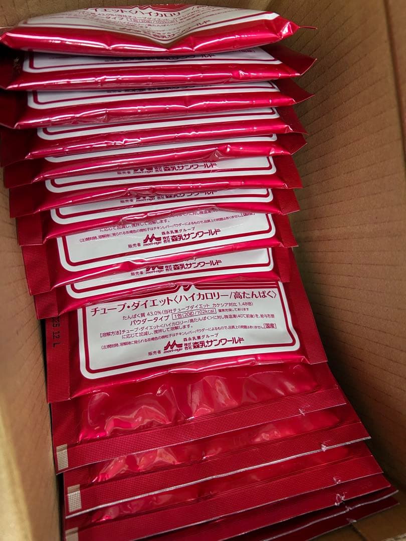 N　森乳　ハイカロリー　チューブダイエット　66袋