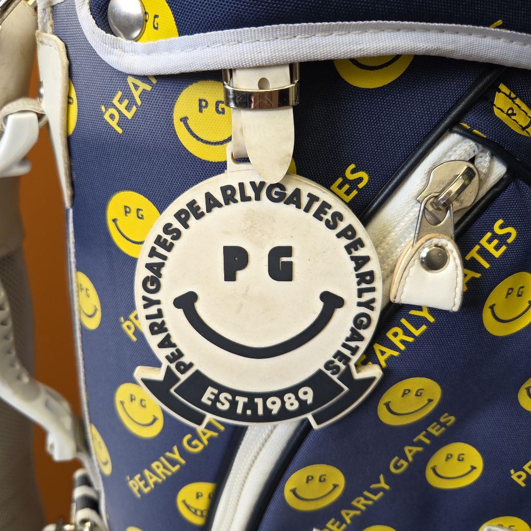 PEARLY GATES ゴルフバッグ スマイリーフェイス