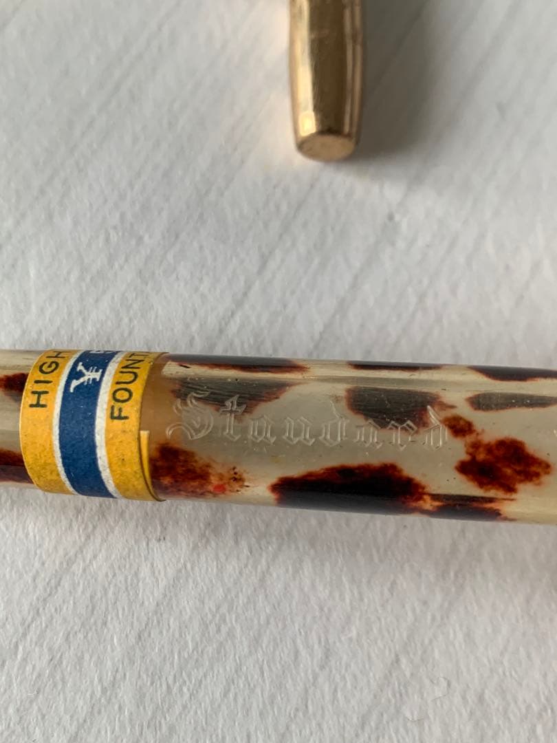 昭和レトロ 透明軸 万年筆 希少モデル