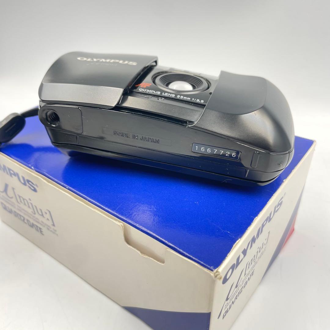 OLYMPUS コンパクトフィルムカメラ μ mju 初代 ジャンク