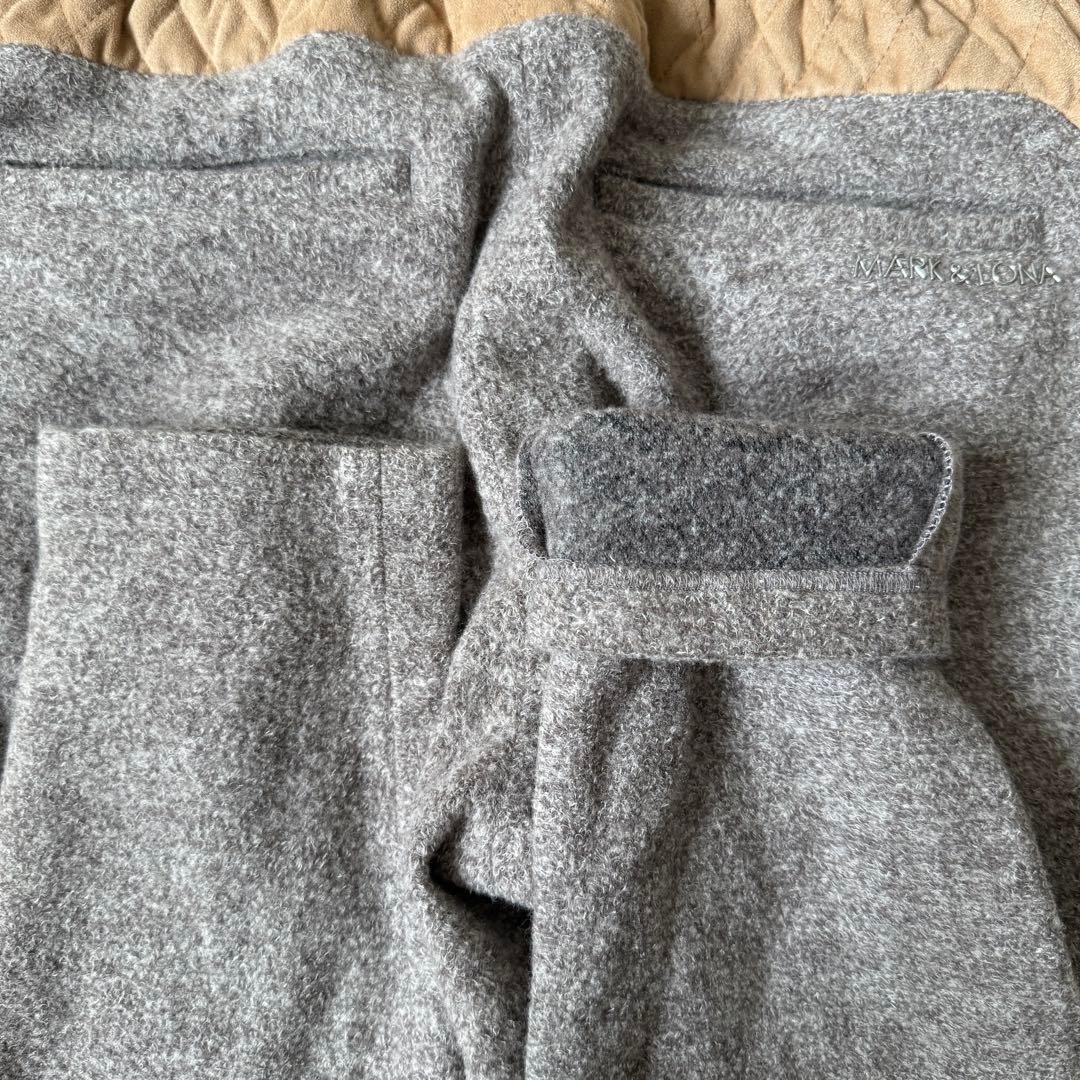 現行タグ　ウール素材　マークアンドロナ　ジョガーパンツ　L〜XL相当　秋冬　防寒