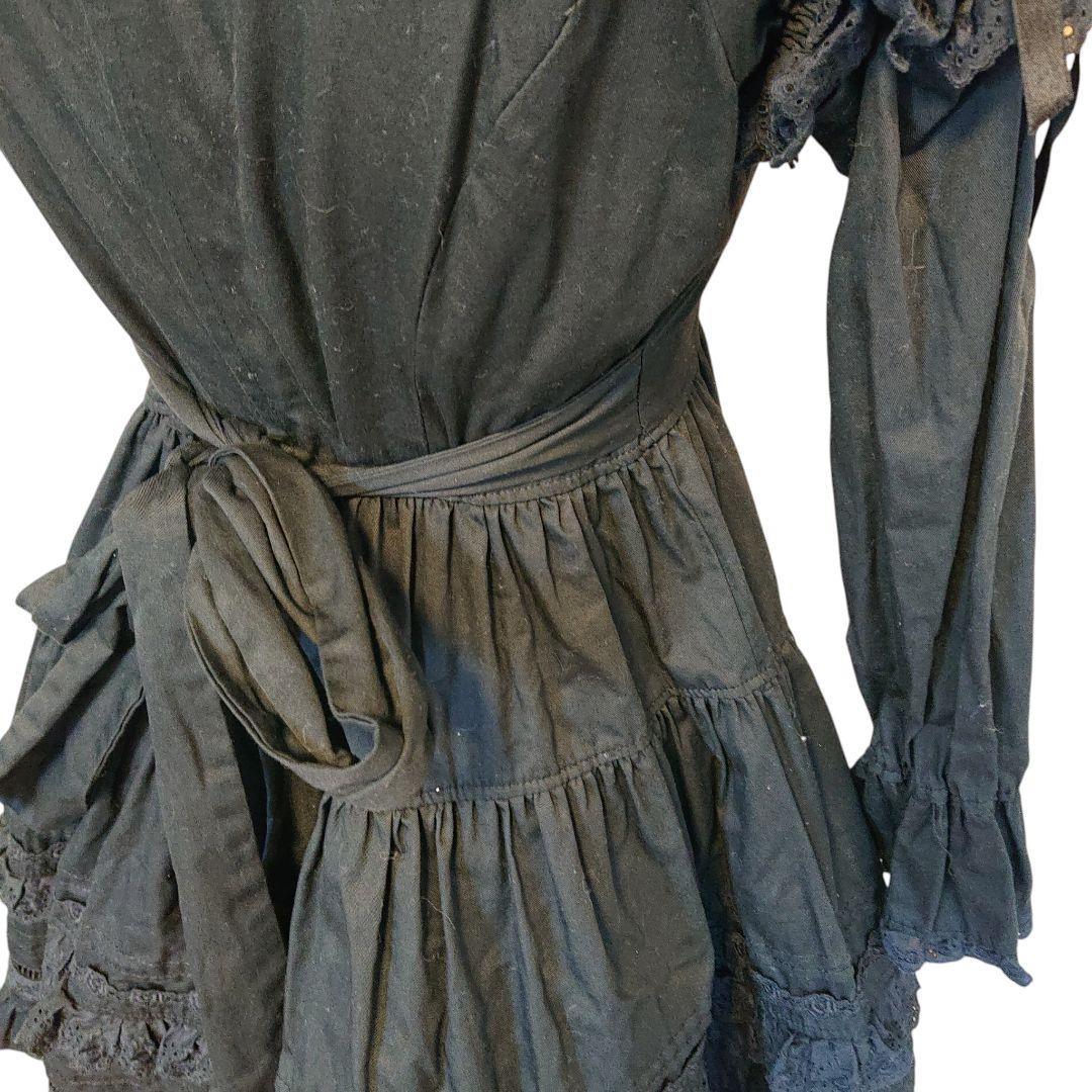 cornet コルネット ワンピース 2way ロリータ ゴスロリ ブラック