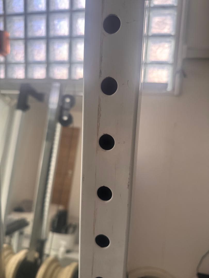 パワーラック140kgバーベル、24kgダンベル、ベンチ、ホームジムセット