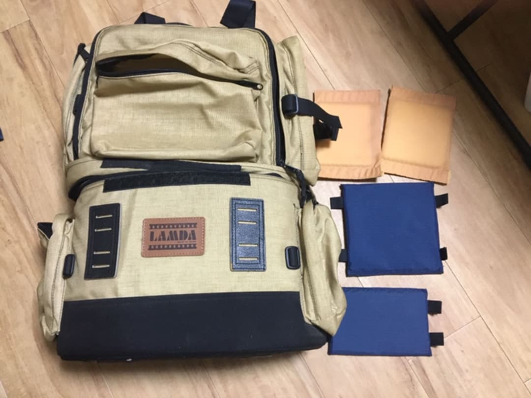 LAMDA ラムダのカメラ用リュック　一眼レフ