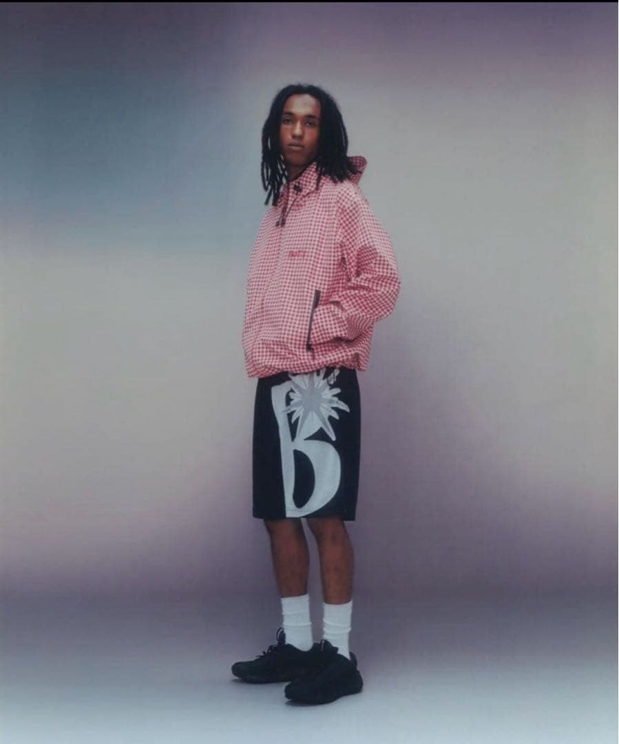 ジャケット・アウター BOTT gingham shell jacket M