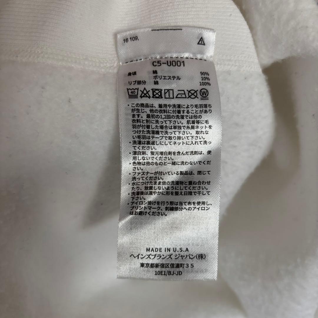 USA製 チャンピオン 赤単色 復刻 YALE リバースウィーブ スウェット L