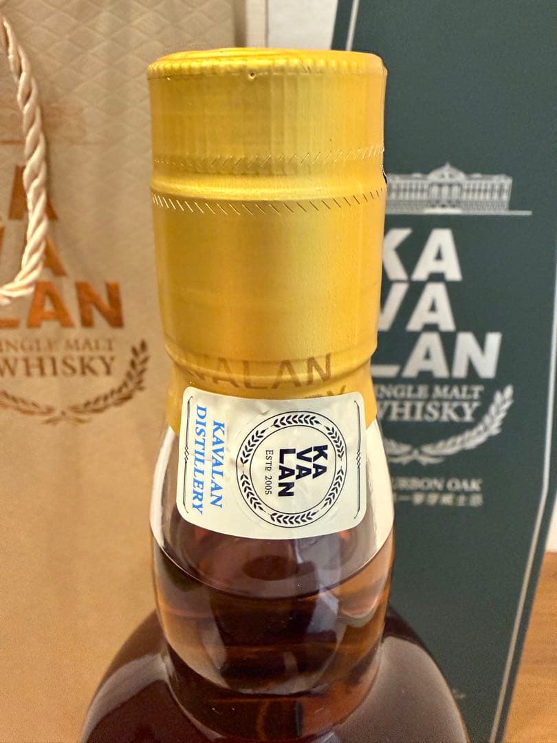 ウイスキー KAVALAN ex-Bourbon Oak 700ml 46%