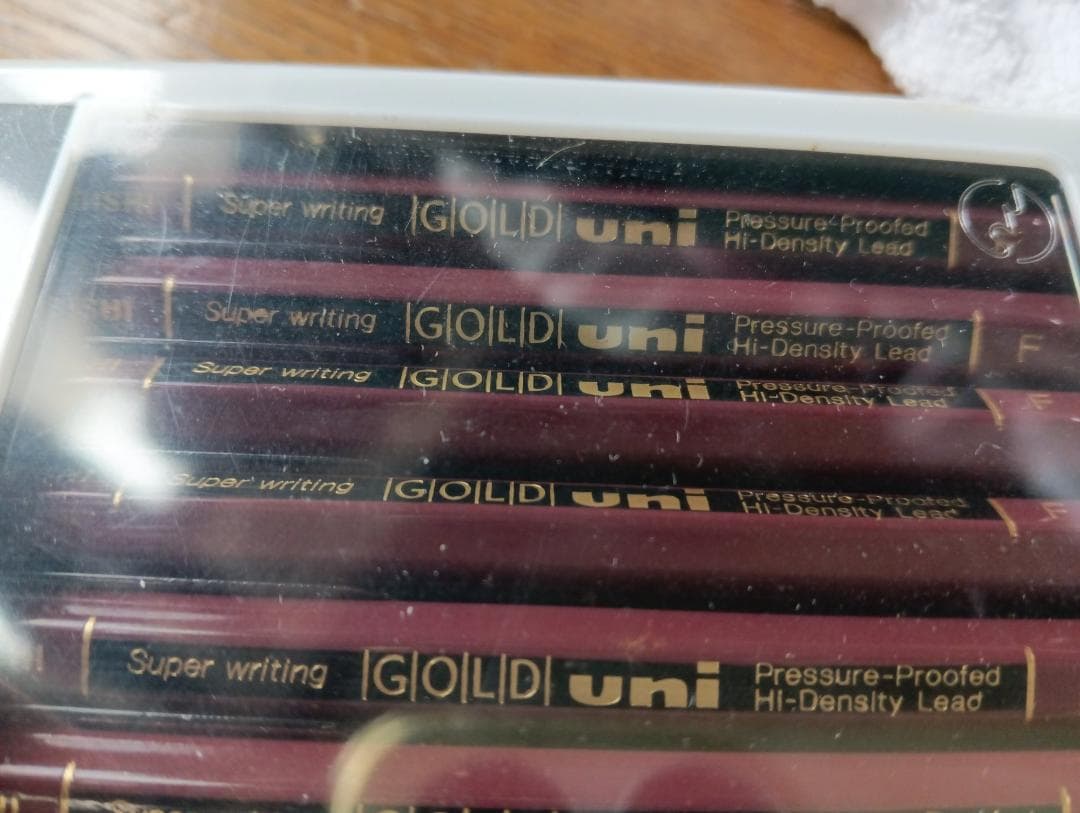 三菱鉛筆　ゴールドユニ F 1ダース